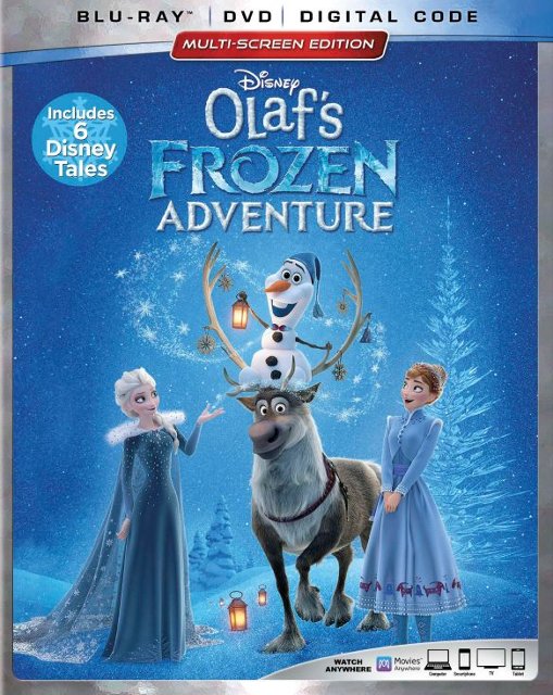 gemeenschap chrysant Jumping jack Olaf's Frozen Adventure [Includes Digital Copy] [Blu-ray/DVD] [2017] - Best  Buy