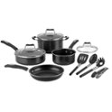 Cuisinart P57-11BK 11-Piece Cookware Set (Black/Silver)