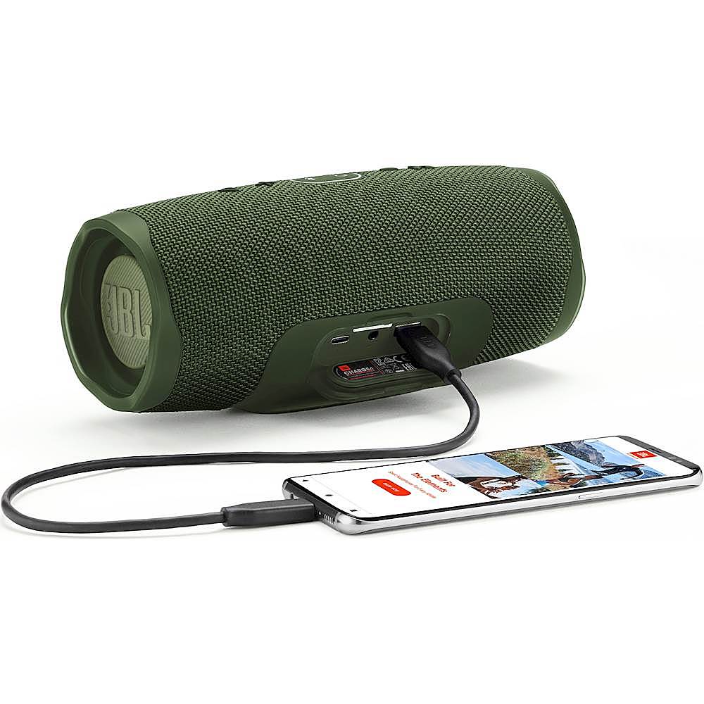 Best Buy: JBL Charge 4 Portable Bluetooth Speaker Forest Green  JBLCHARGE4GRNAM