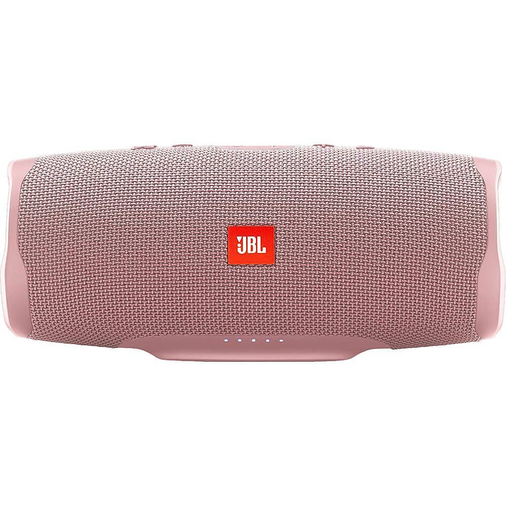 Alt View 11. JBL - Charge 4 Portable Bluetooth Speaker - Dusty Pink.