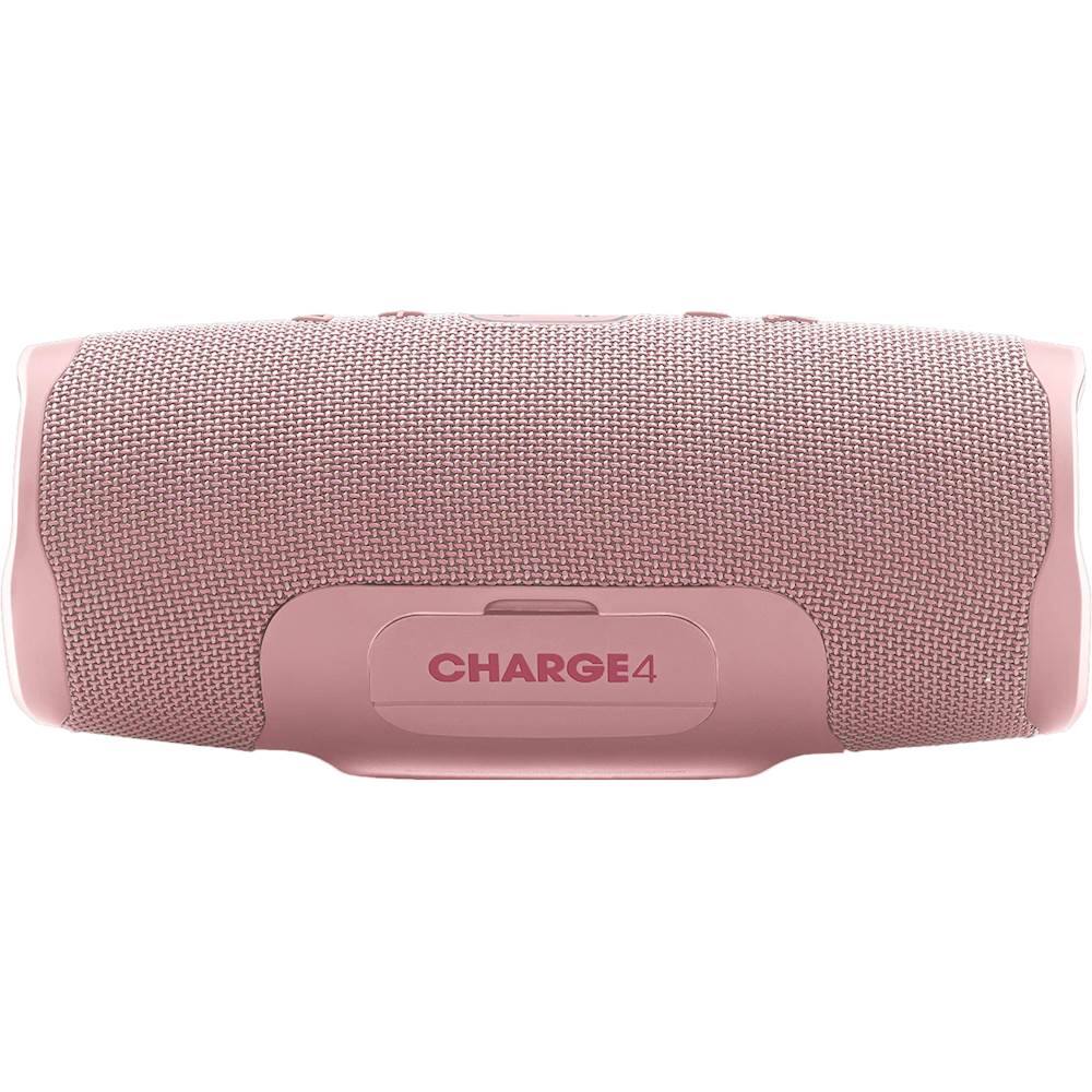 Alt View 12. JBL - Charge 4 Portable Bluetooth Speaker - Dusty Pink.