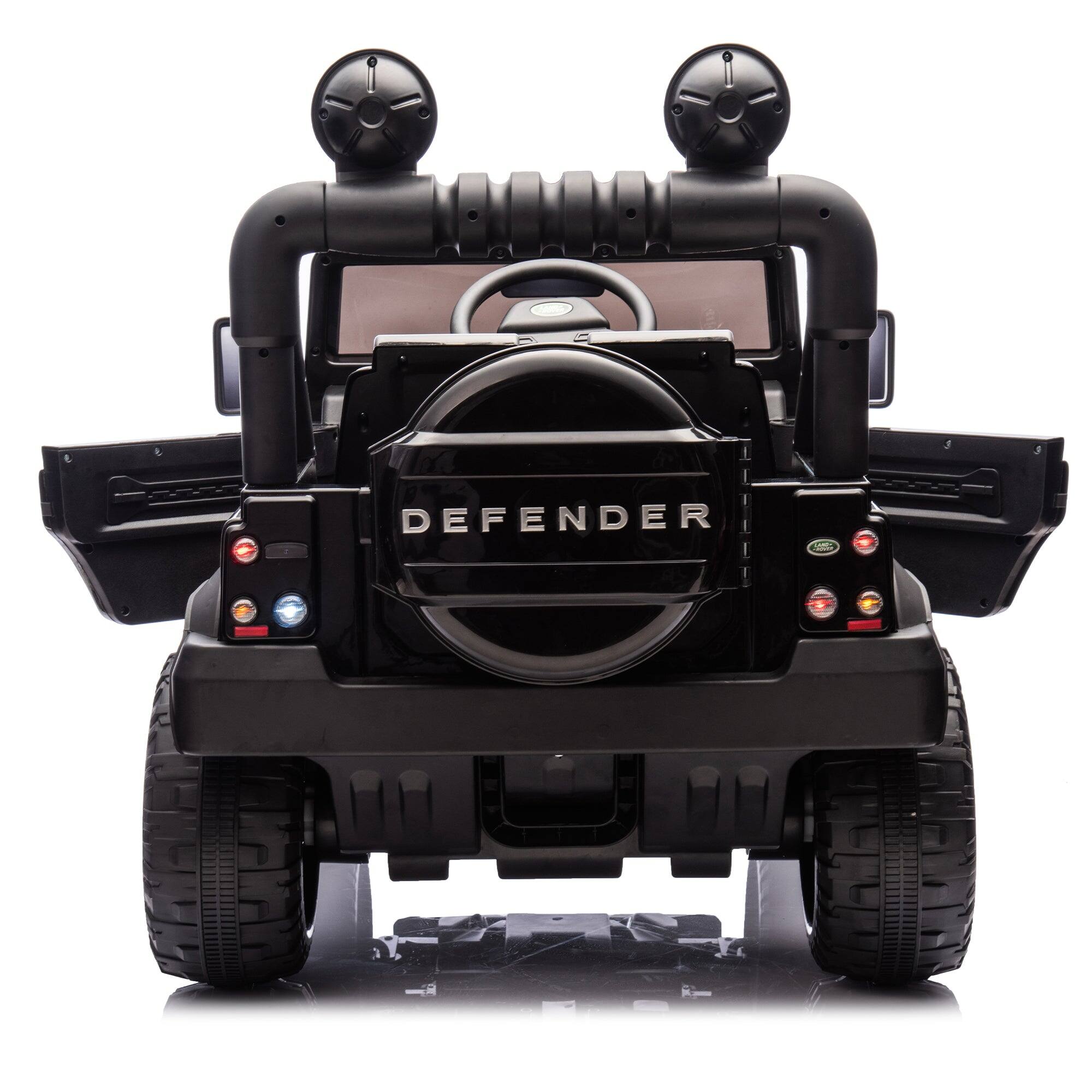 Alt View 5. Boyel Living - 3+ Black 24V Kids Ride On UTV with Parents Remote Control 4Wheel - black.