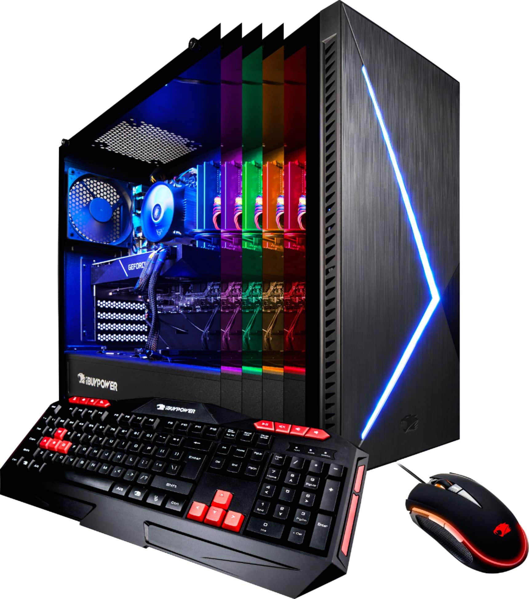 Best Buy: iBUYPOWER Gaming Desktop Intel Core i7-8700 16GB Memory NVIDIA RTX 2070 8GB SSD Black/Gray BB952