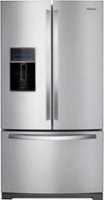 Whirlpool - 26.8 Cu. Ft. French Door Refrigerator - Stainless steel - Front_Zoom