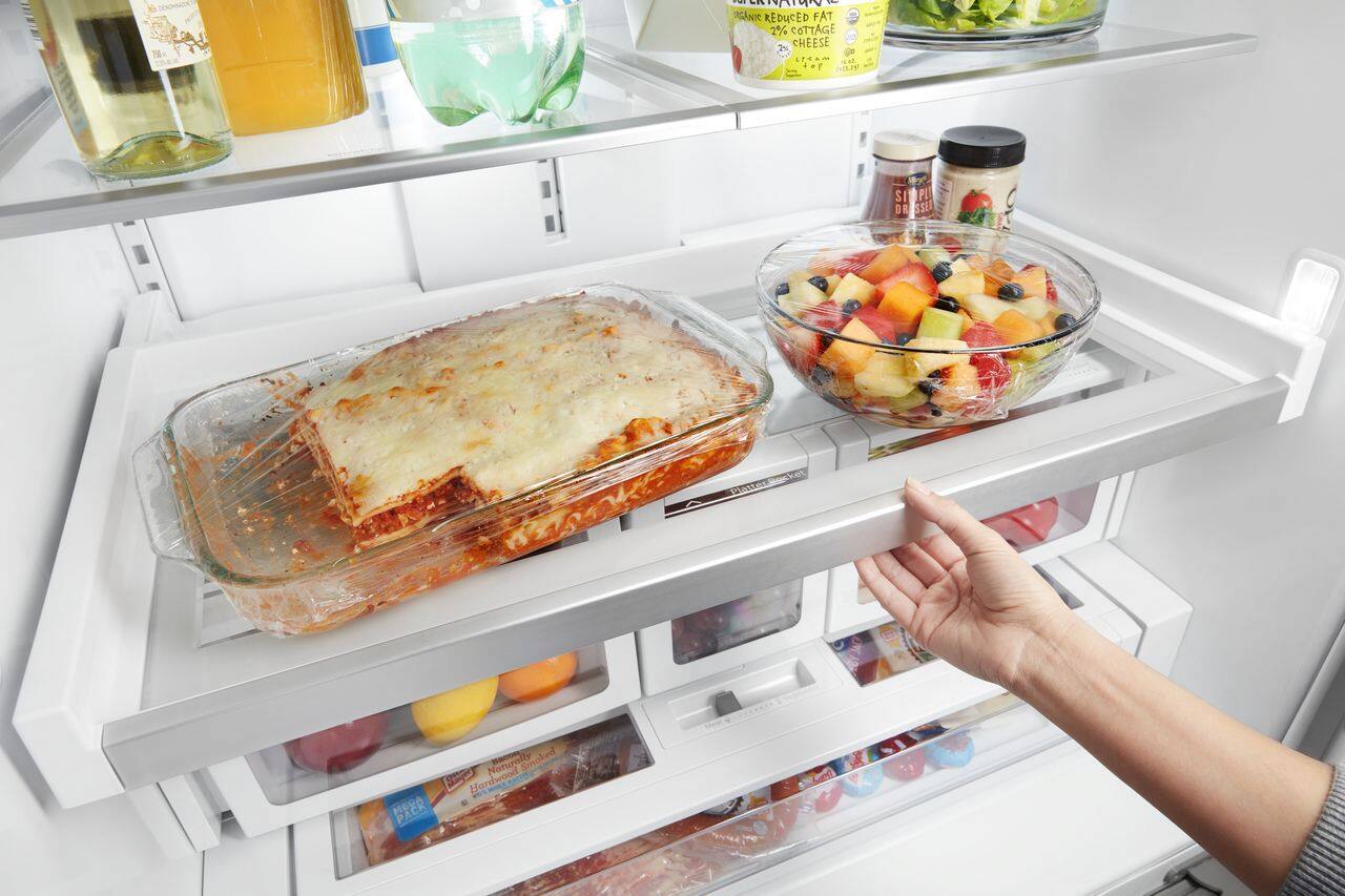 Alt View 11. Whirlpool - 26.8 Cu. Ft. French Door Refrigerator - Stainless Steel.