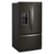 Alt View 4. Whirlpool - 27 Cu. Ft. French Door Refrigerator with Platter Pocket - Black Stainless Steel.