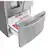 Alt View 16. LG - 22.1 Cu. Ft. French Door Counter-Depth Smart Refrigerator with External Tall Ice and Water - Stainless steel.