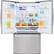 Alt View 1. LG - 22.1 Cu. Ft. French Door Counter-Depth Smart Refrigerator with External Tall Ice and Water - Stainless steel.