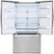 Alt View Zoom 2. LG - 22.1 Cu. Ft. French Door Counter-Depth Refrigerator - Stainless steel.