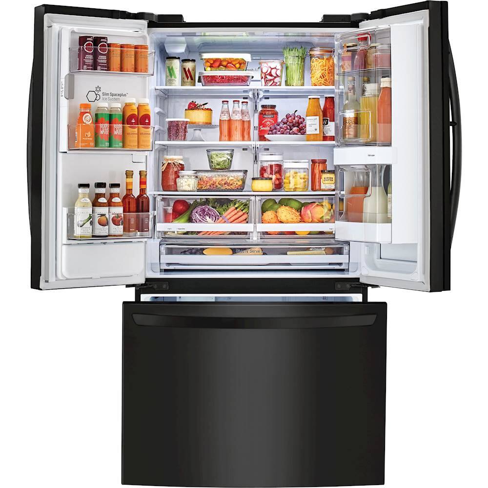 Customer Reviews LG 21.9 Cu. Ft. French InstaView DoorinDoor Counter