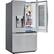 Alt View 14. LG - 21.9 Cu. Ft. French Door-in-Door Counter-Depth Smart Refrigerator with InstaView - Stainless Steel.