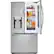 Alt View 16. LG - 21.9 Cu. Ft. French Door-in-Door Counter-Depth Smart Refrigerator with InstaView - Stainless Steel.