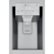 Alt View Zoom 4. LG - 21.9 Cu. Ft. French InstaView Door-in-Door Counter-Depth Refrigerator - Stainless steel.