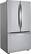 Angle. LG - 22.8 Cu. Ft. French Door Counter-Depth Refrigerator - Stainless Steel.