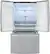 Alt View 2. LG - 22.8 Cu. Ft. French Door Counter-Depth Refrigerator - Stainless Steel.