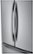 Alt View Zoom 5. LG - 22.8 Cu. Ft. French Door Counter-Depth Refrigerator - Stainless steel.