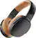 Left. Skullcandy - Crusher 360 Wireless Over-the-Ear Headphones - Black/Tan.