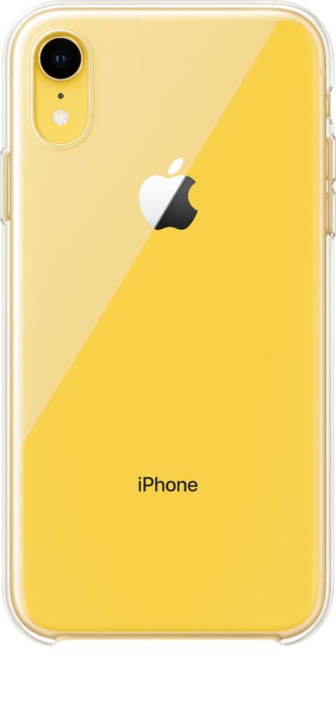 apple - iphone xr clear case apple - iphone xr clear case