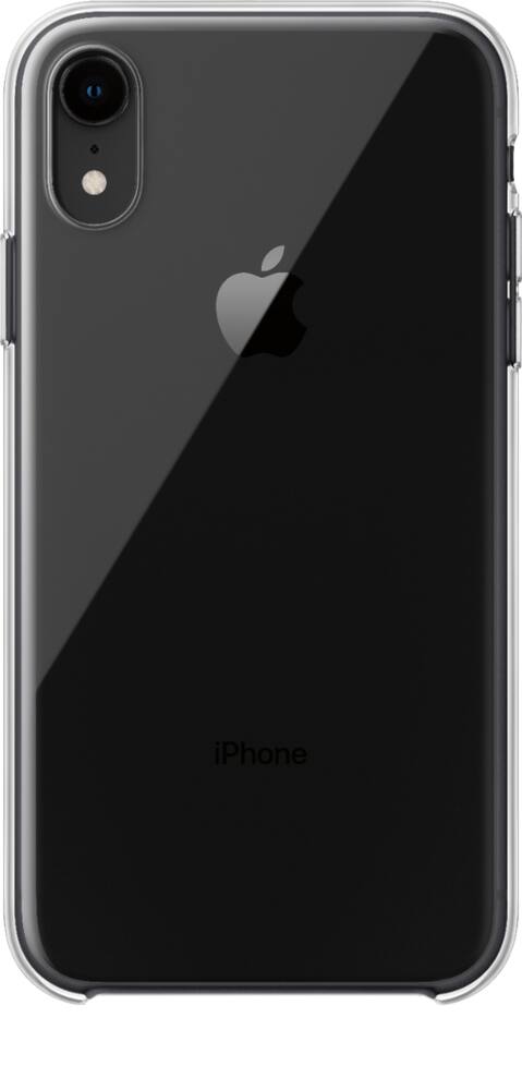 apple - iphone xr clear case apple - iphone xr clear case