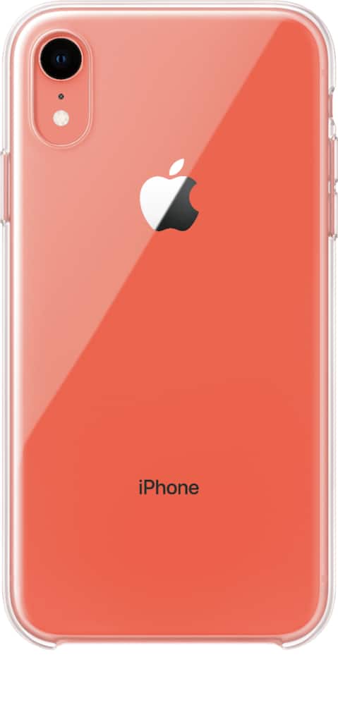 apple - iphone xr clear case apple - iphone xr clear case