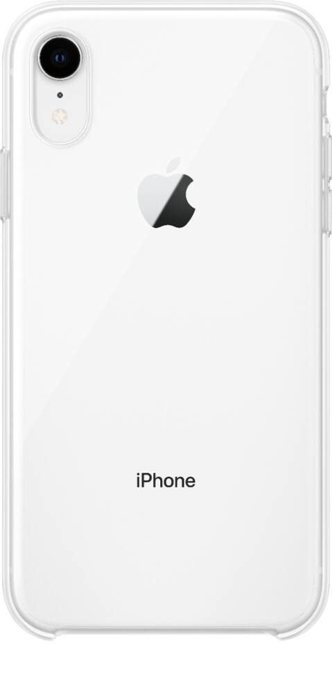 apple - iphone xr clear case apple - iphone xr clear case