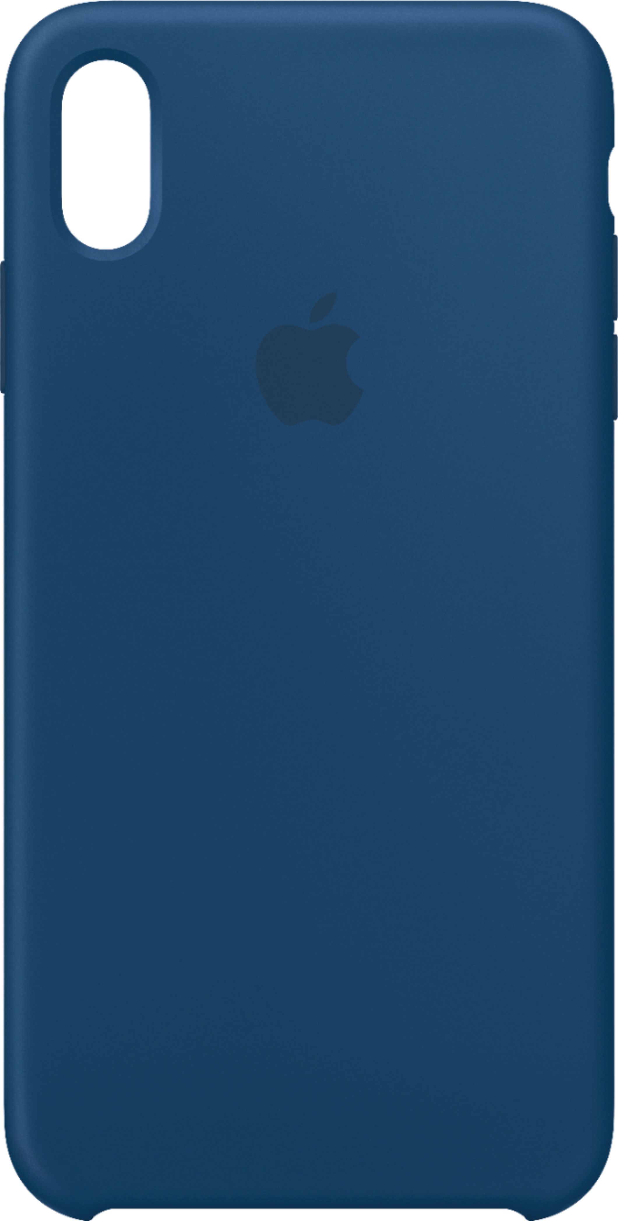 Best Buy Apple Iphone Xs Max Silicone Case Blue Horizon Mtfe2zm A