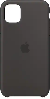 Apple - iPhone 11 Silicone Case - Black