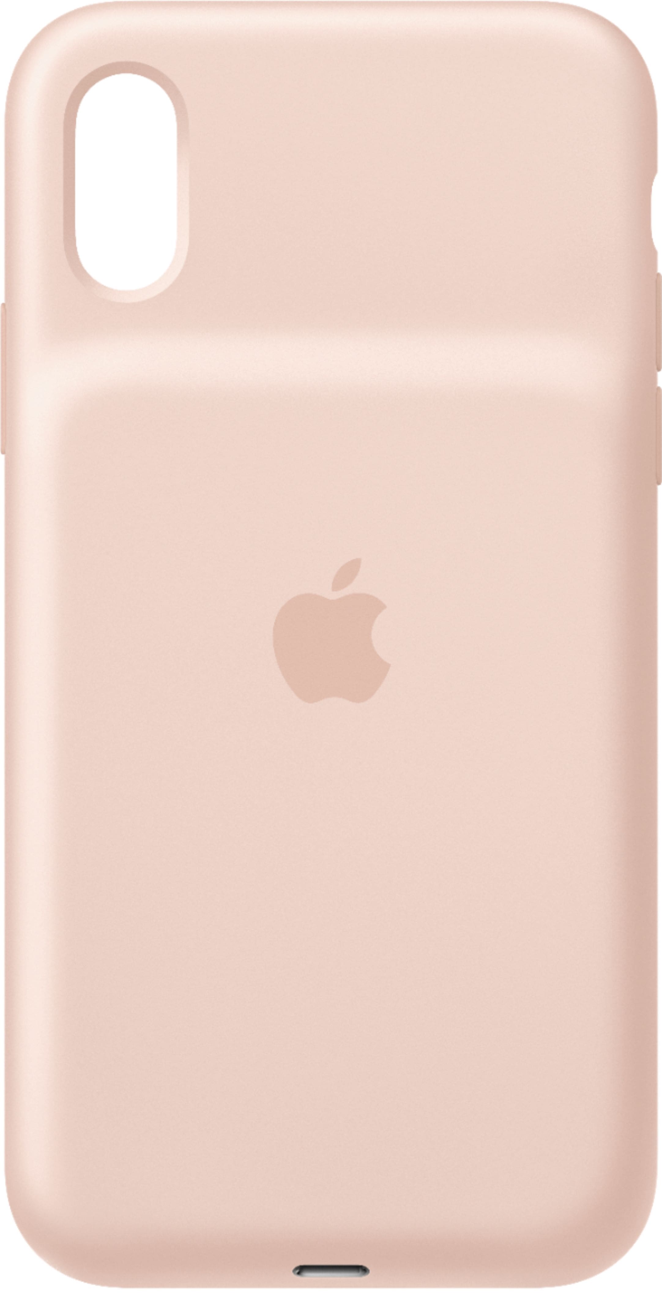 Alt View 1. Apple - iPhone XS Smart Battery Case - Pink Sand.