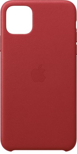 UPC 190199287686 product image for Apple - iPhone 11 Pro Max Leather Case - (PRODUCT)RED | upcitemdb.com