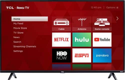 TCL - 49" Class - LED - 3 Series - 1080p - Smart - HDTV Roku TV - Larger Front