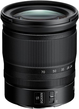 NIKKOR Z 24-70mm f/4 S Standard Zoom Lens for Nikon Z Cameras - Black