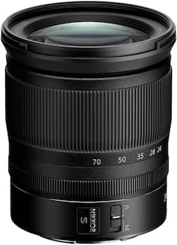 NIKKOR Z 24 70mm f/4 S Standard Zoom Lens for Nikon Z Cameras