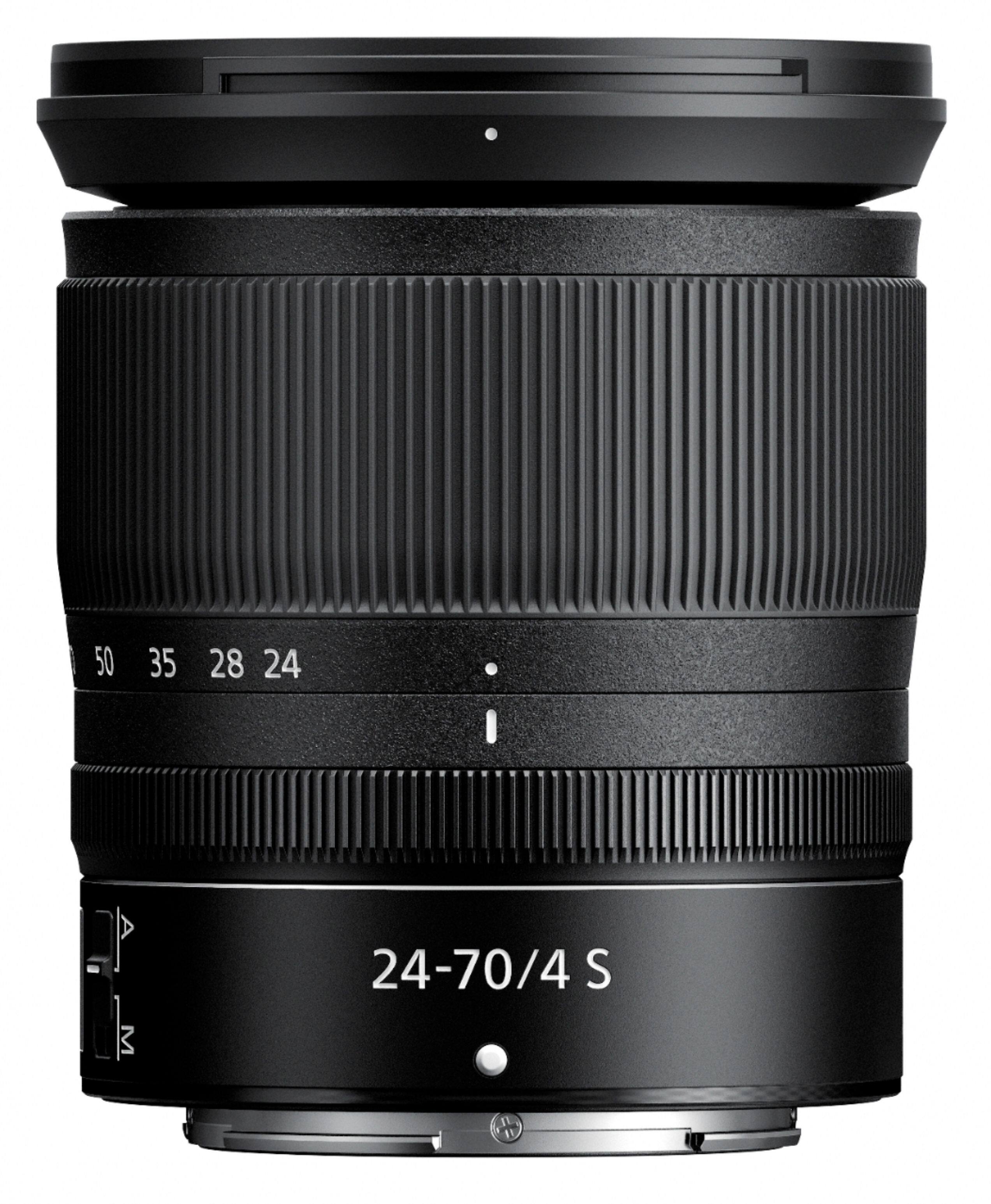 Alt View 11. Nikon - NIKKOR Z 24-70mm f/4 S Standard Zoom Lens for Nikon Z Cameras - Black.