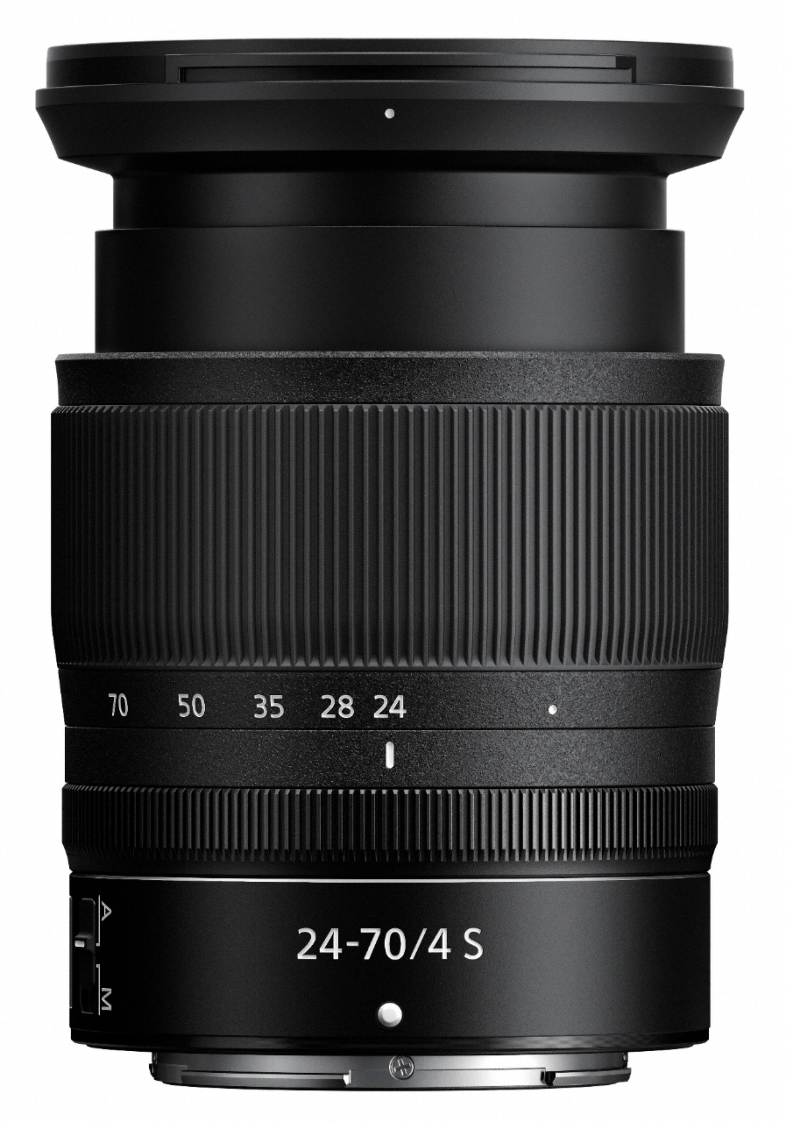 Alt View 12. Nikon - NIKKOR Z 24-70mm f/4 S Standard Zoom Lens for Nikon Z Cameras - Black.