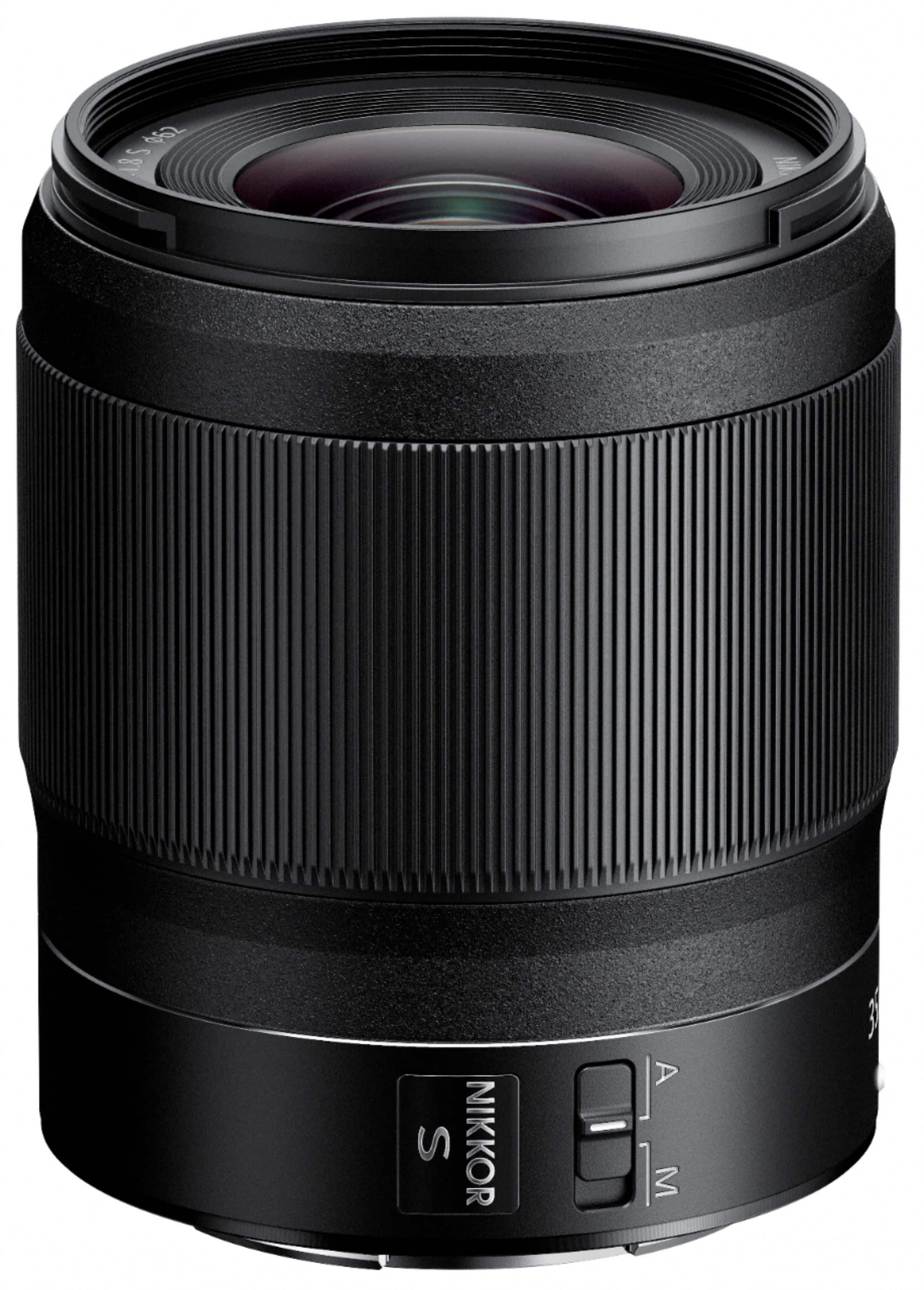 Alt View 11. Nikon - NIKKOR Z 35mm f/1.8 S Standard Prime Lens for Nikon Z Cameras - Black.