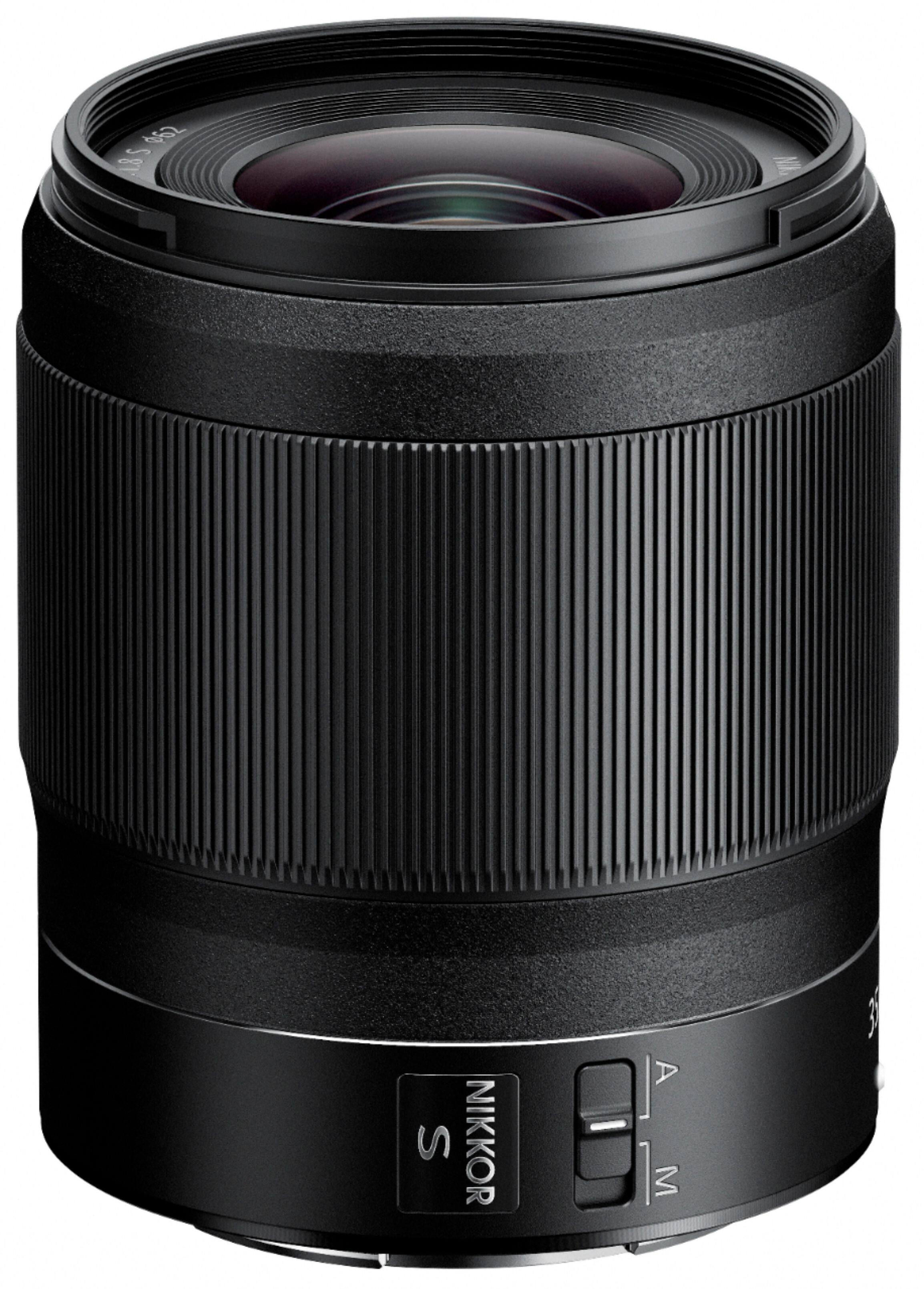Alt View 11. Nikon - NIKKOR Z 35mm f/1.8 S Standard Prime Lens for Nikon Z Cameras - Black.
