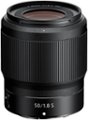 Front Zoom. NIKKOR Z 50mm f/1.8 S Standard Prime Lens for Nikon Z Cameras - Black.