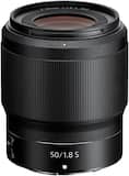 NIKKOR Z 50mm f/1.8 S Standard Prime Lens for Nikon Z Cameras - Black