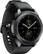 Angle. Samsung - Geek Squad Certified Refurbished Galaxy Watch Smartwatch 42mm Stainless Steel - Midnight Black.