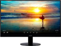 Front Zoom. Acer - SA240Y 23.8" IPS LED FHD Monitor - Black.