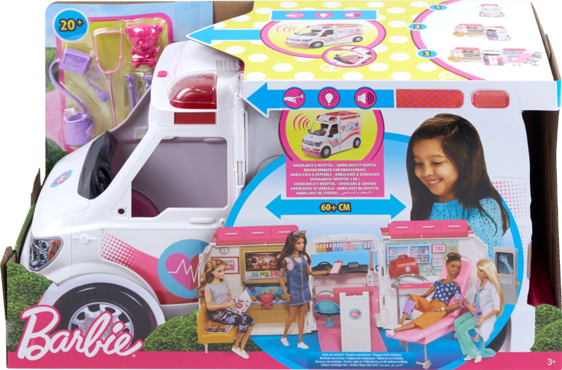 Mattel Barbie Care Clinic Vehicle New Toy Toy 