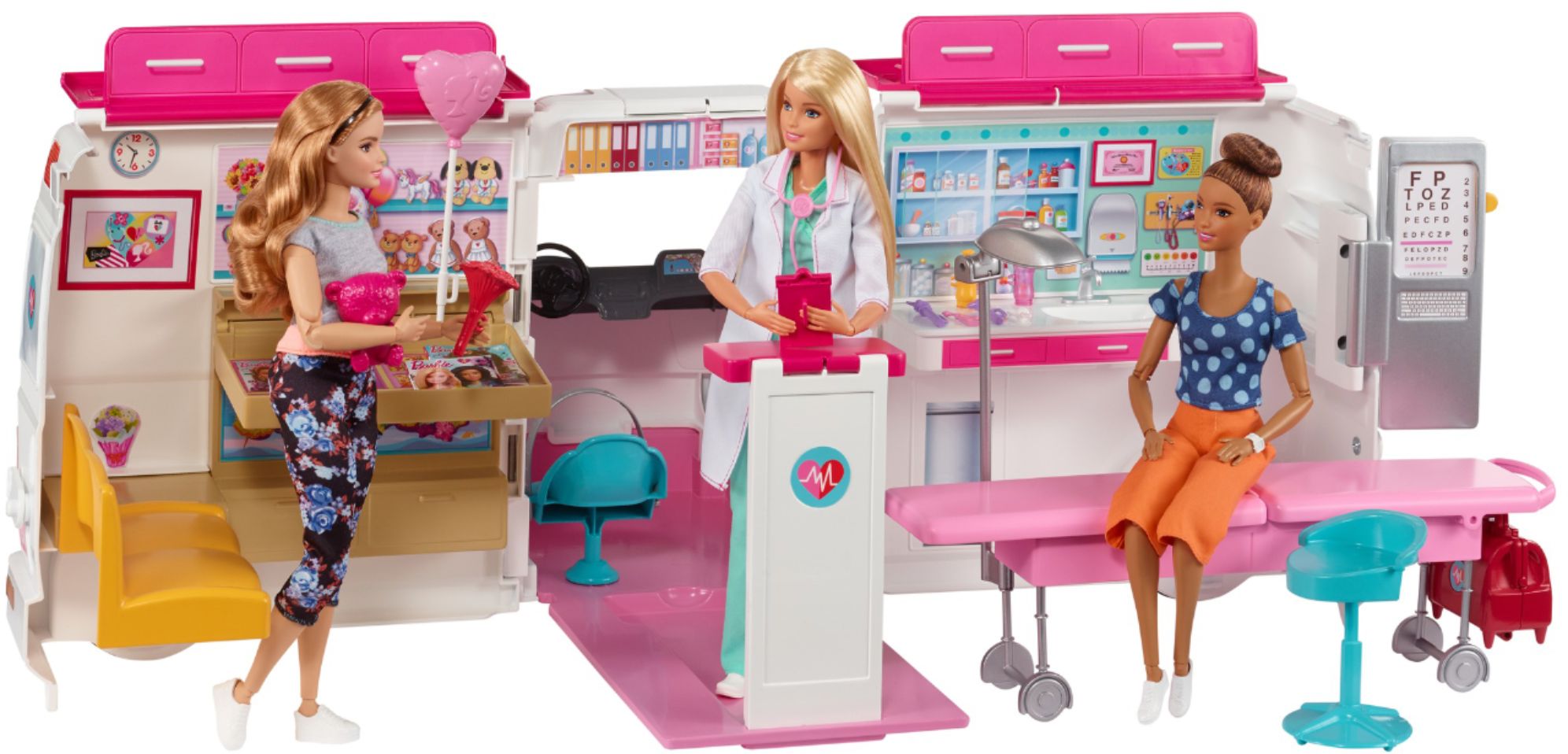 barbie mobile care clinic