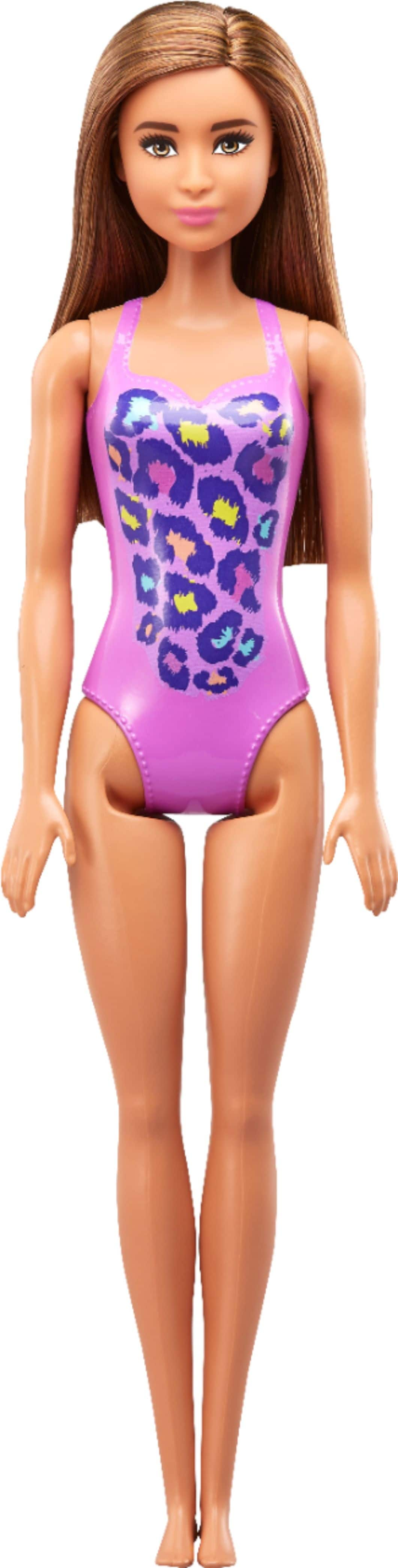 Best Buy Barbie Beach Doll Purple FJD98