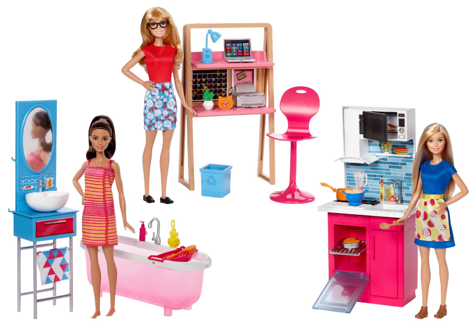 Barbie Doll & Furniture Play Set Styles May Vary DVX51 - Best Buy