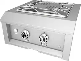 Hestan - 30" Side Burner - Stainless Steel