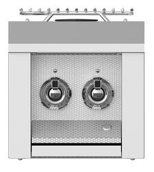 Aspire by Hestan - 12" Built-In Gas Side Burner - Stainless Steel - Alt_View_Zoom_12