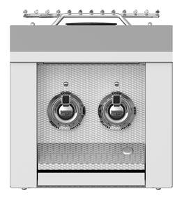 Aspire by Hestan - 12" Built-In Gas Side Burner - Stainless Steel