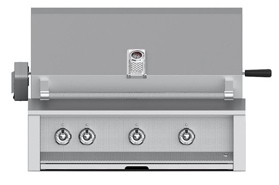 Alt View 11. Aspire by Hestan - 36" Built-In Gas Grill - Stainless Steel.