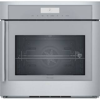 Thermador - Masterpiece Series 30" 4.5 Cu. Ft. Built-In Single Electric Smart Wall Oven with True Convection - Stainless Steel