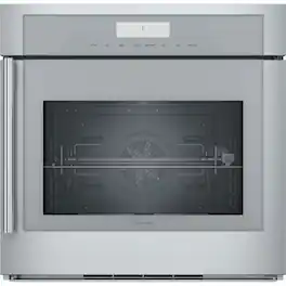 Thermador - Masterpiece Series 30" Built-In Single Electric Convection Wall Oven with Wifi - Stainless Steel